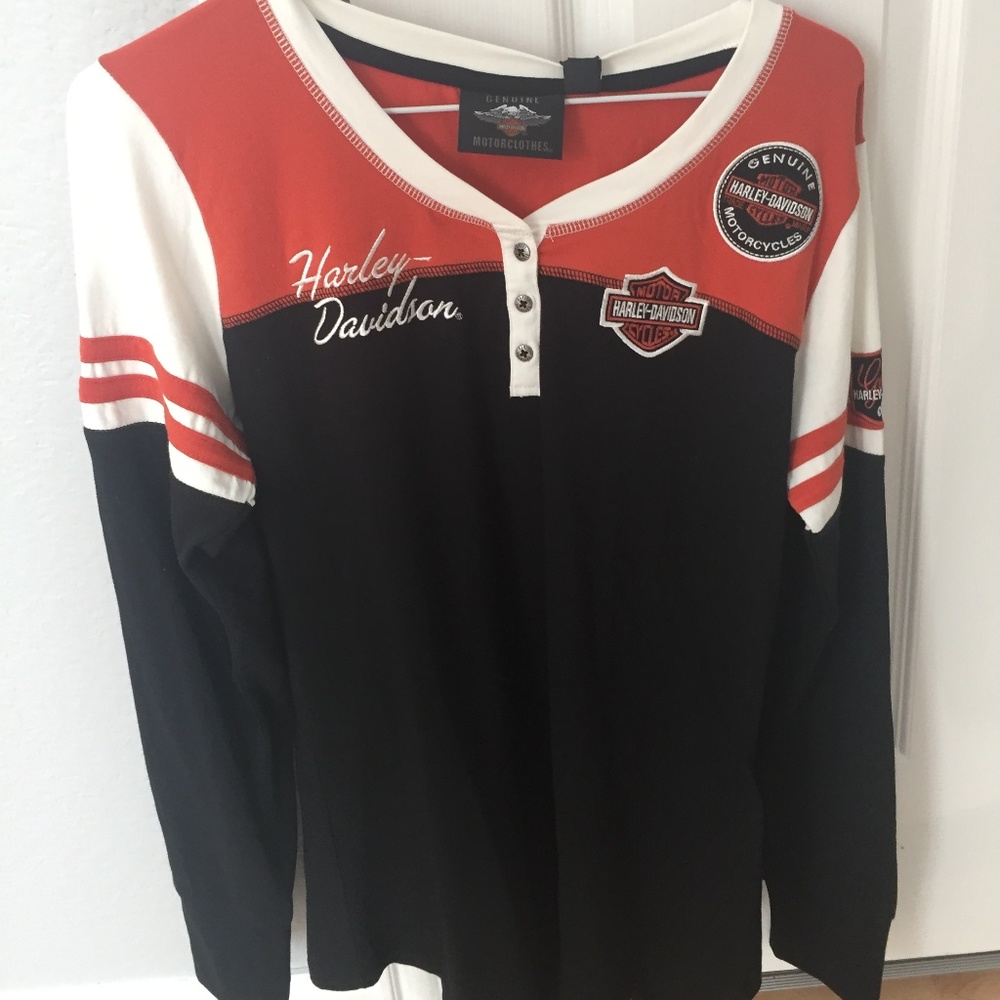 Harley Davidson Henley